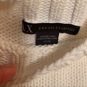 Armani Exchange thick chunky sweater xs
